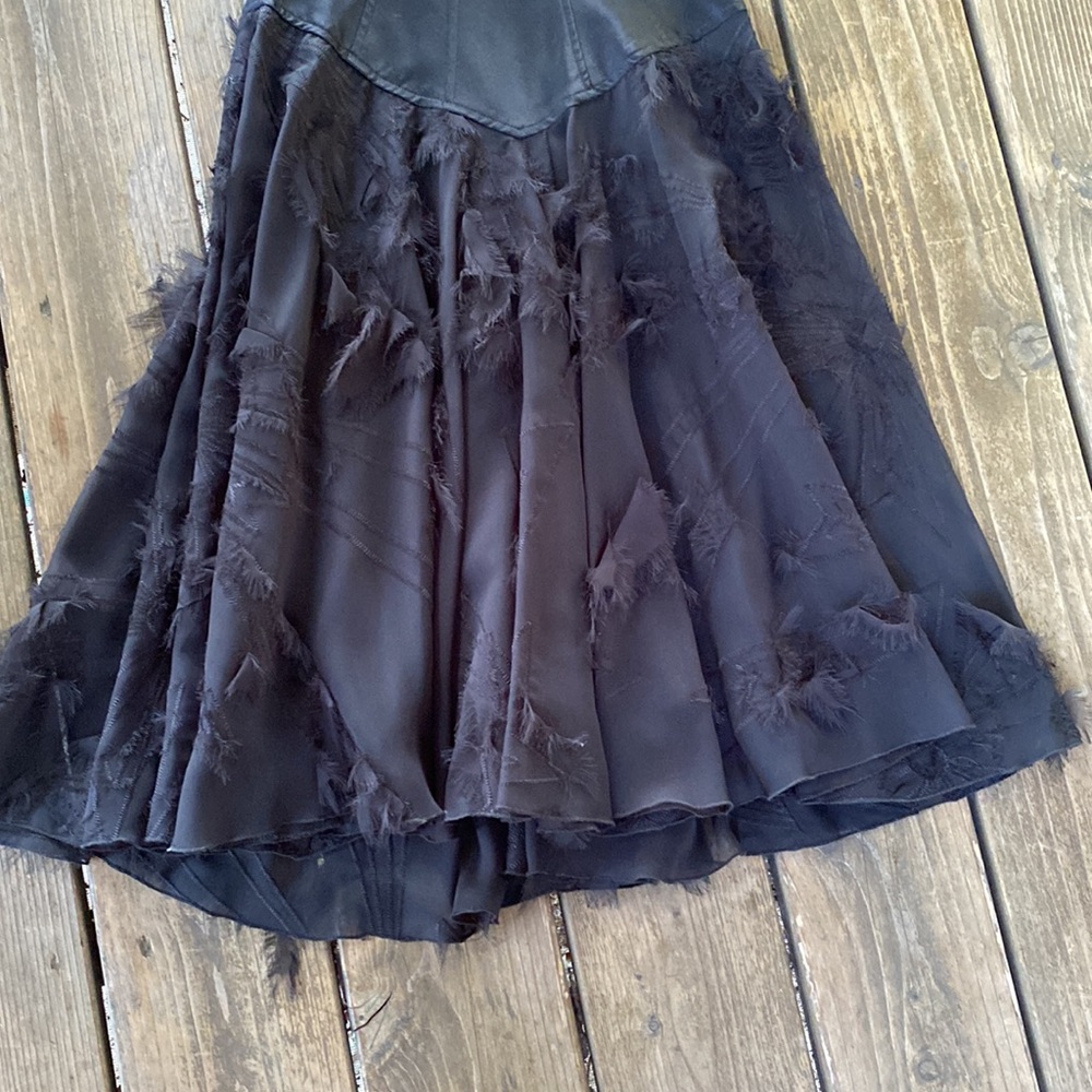 Dina Bar-el Black Cocktail Dress 100% Silk - Picture 2 of 12